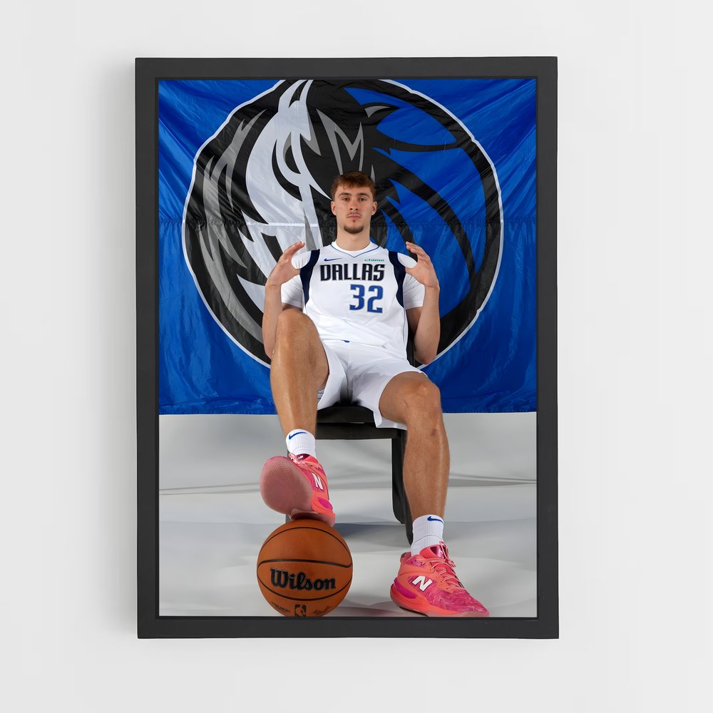 Poster Slam Dunk Spirit – affiche Basketball (vue 2)